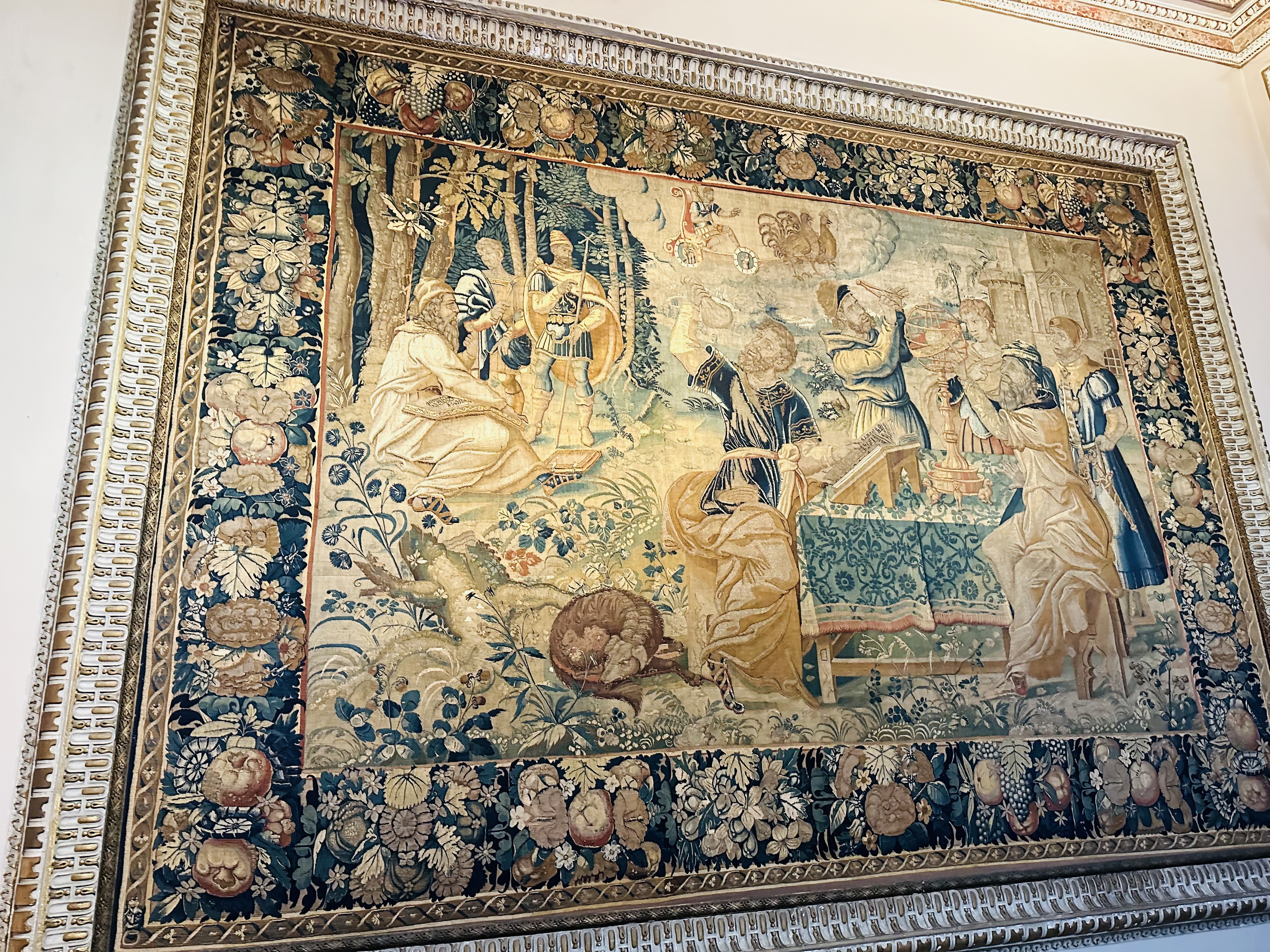 バガッティ・ヴァルセッキ 展示室（タペストリー）