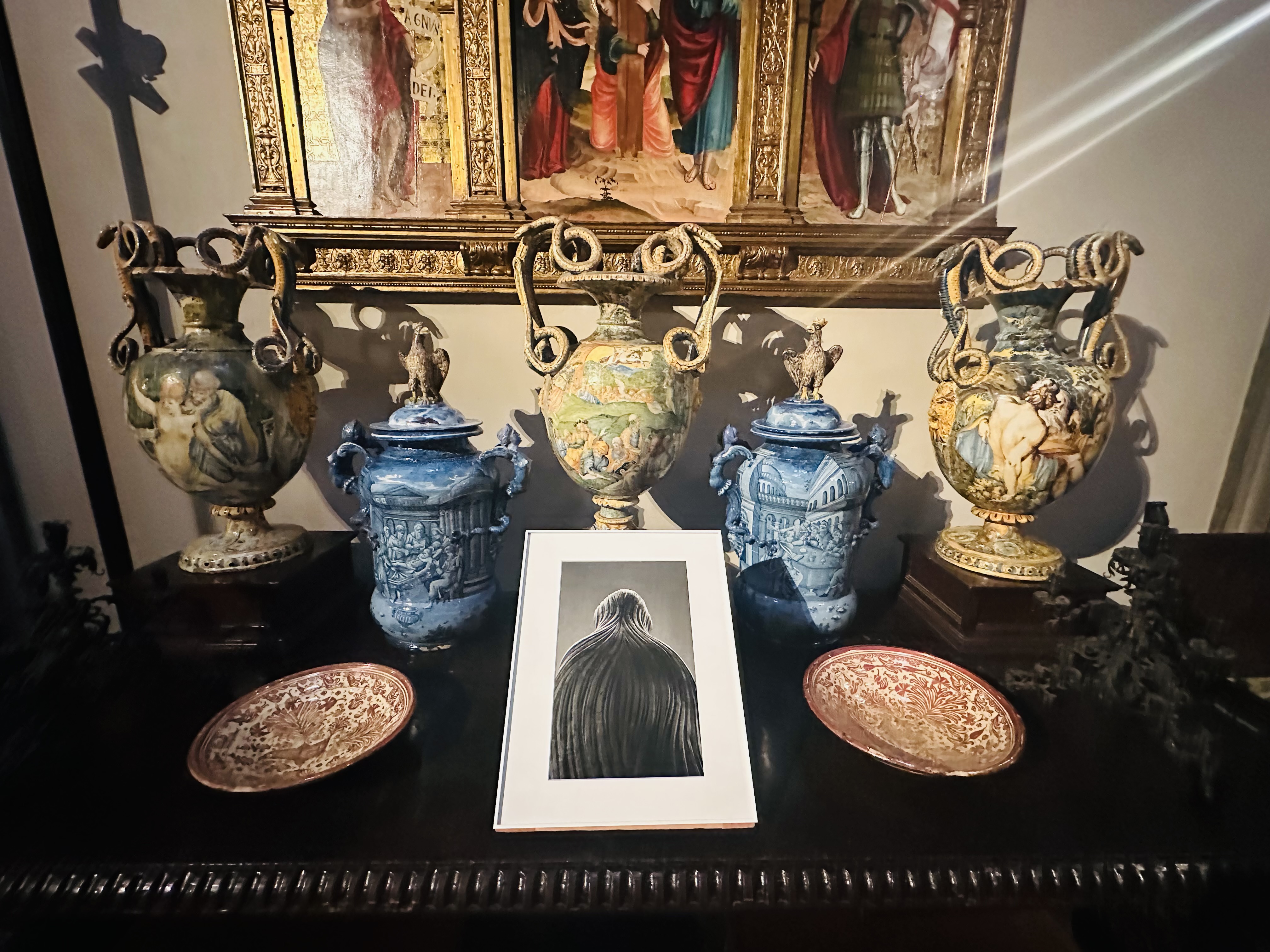 バガッティ・ヴァルセッキ 展示壺