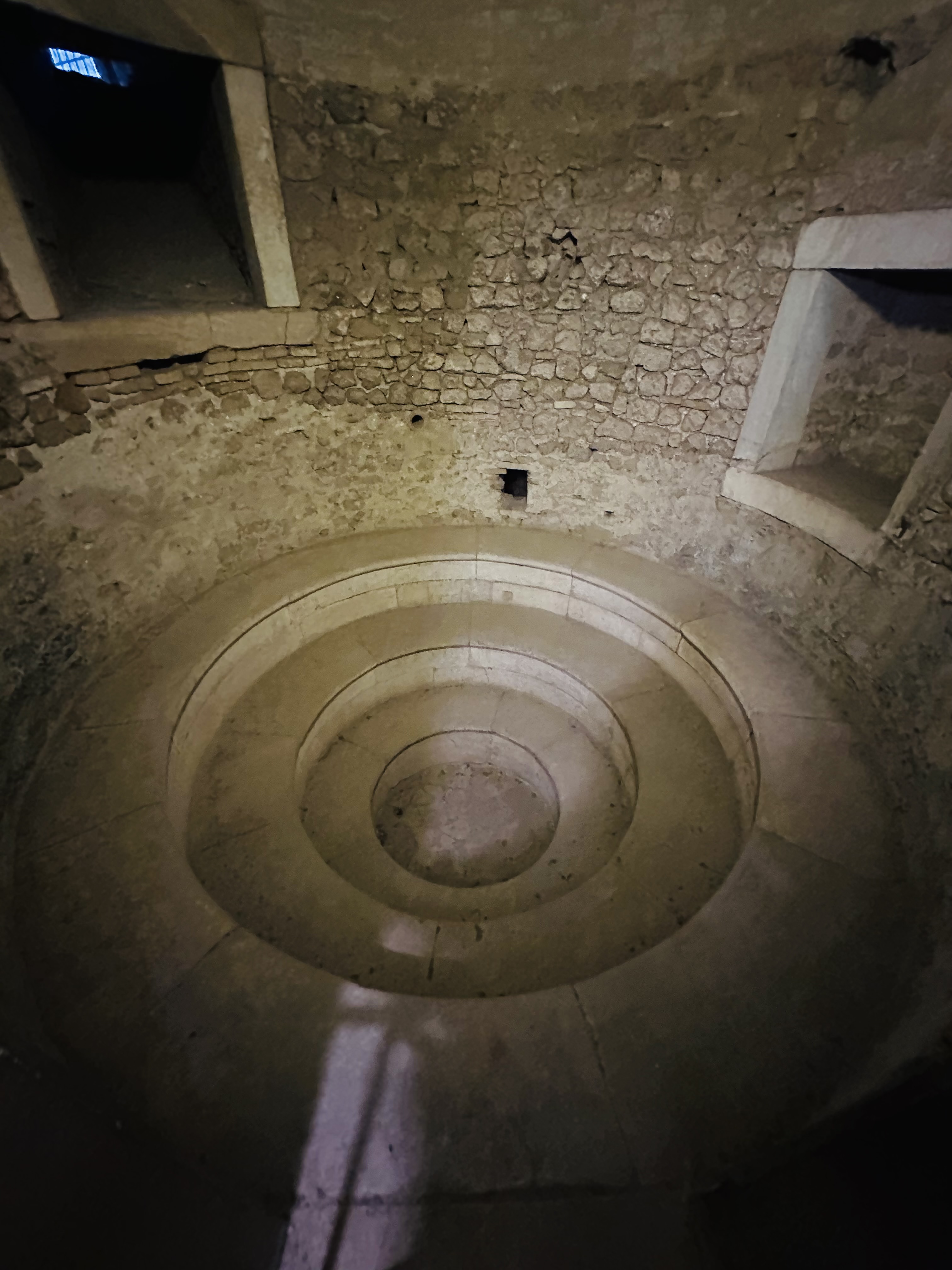 円形の沈床構造