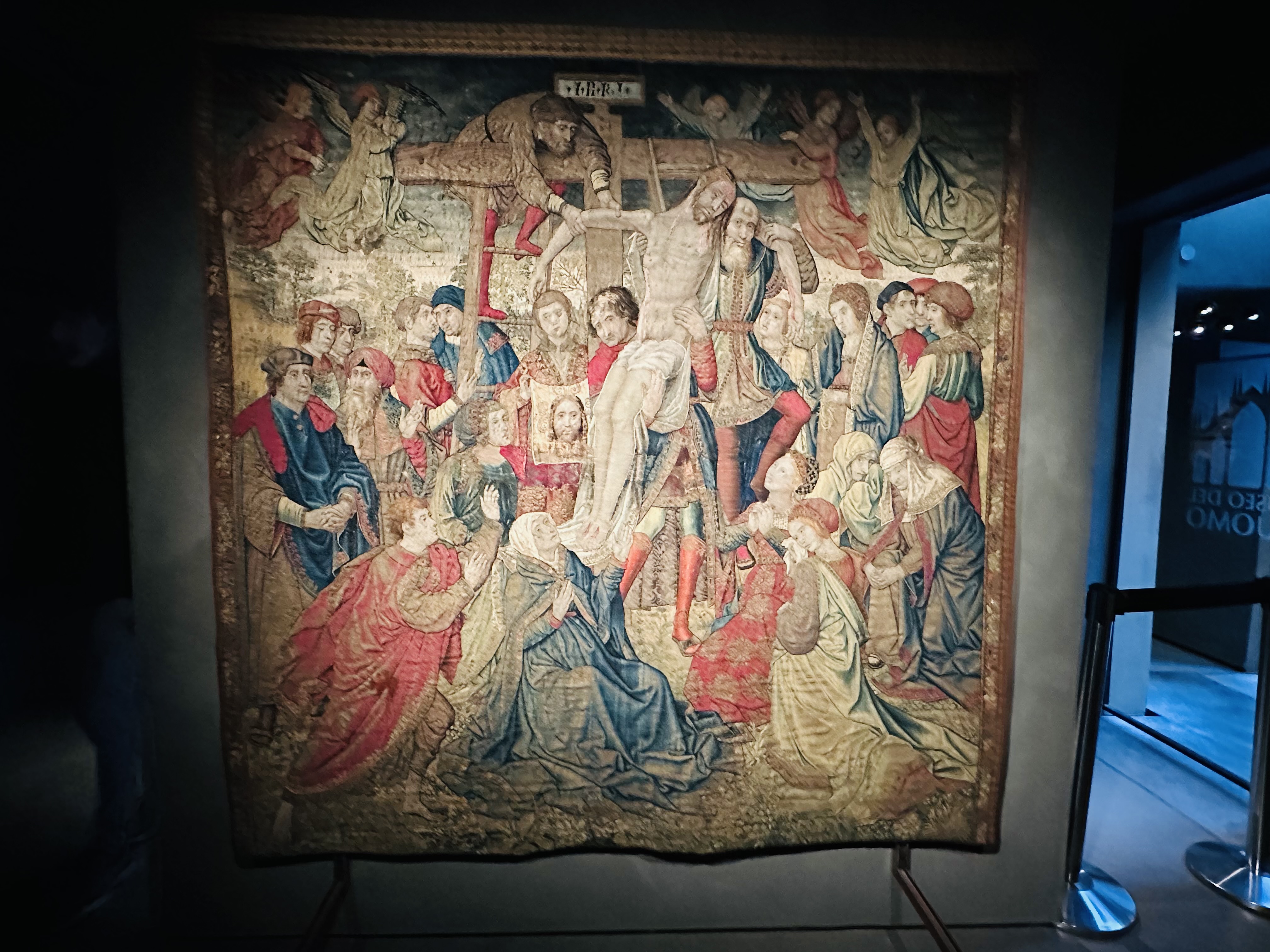 タペストリー横